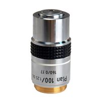 OMAX 100X Plan Achromatic Objective for Compound Microscopes