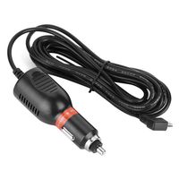 Navigator Charging Cable,12-24V 11.5ft Car Driving Recorder GPS Navigator Cigarette Lighter Charging Line Cable