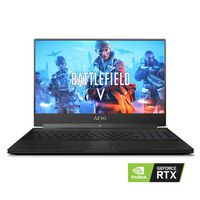 Gigabyte AERO 15 XA-7US2130SH 15" Thin Bezel Sharp 240Hz FHD, Intel i7-9750H, NVIDIA GeForce RTX 2070 Studio Ready, Samsung 16GB RAM, 512GB Intel 760P SSD, W10 Home, RGB KB, 94W Ultra Slim Laptop