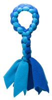 Squishy Face Studio Braided Fleece Tug Rope Dog Toy