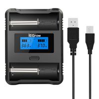 Rechargeable Battery Charger, Universal Battery Charger for Rechargeable Battery AA AAA