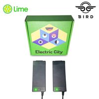 Lime Scooter Charger 2-Pack | Bird, Lime-S, Mijia M365, Segway Ninebot Es4, Es2, Es1 Compatible.