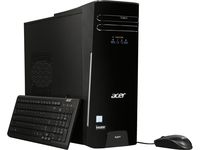 2018 Acer High Performance Desktop PC, Intel Core i5 7th gen Quad Core (3.0 Ghz) processor, 256GB SSD, 8GB DDR4, DVDRW, 802.11ac WiFi, HDMI, VGA, , Windows 10, includes Mouse and keyboard