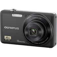 Olympus VG-110 12 MP Digital Camera with 4x Wide Zoom Lens (27mm) and 2.7-Inch LCD (Black) (Old Model)