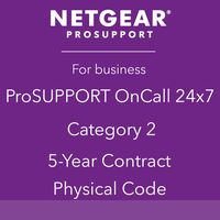 NETGEAR ProSUPPORT, 5-Year 24x7 On Call Support, Category 2 (PMB0352P)