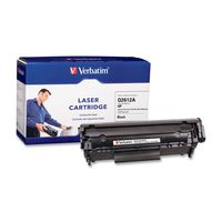 Verbatim Remanufactured Toner Cartridge Replacement for HP Q2612A (Black)
