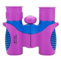 Efinite Kids Binoculars 8x21Binoculars Kids Toy Binoculars Boy/Girls Mini Lightweight Children Binoculars Folding Binoculars Outdoor Birthday Purple