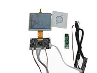 NJYTouch VGA AV LCD Controller Board Kit with 5inch ZJ050NA 08C 640x480 LCD Screen with 5" Touch Panel