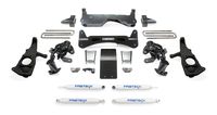 Fabtech K1046 Raised Torsion Suspension Lift System w/Performance Shocks 6 in. Lift Raised Torsion Suspension Lift System