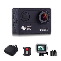 H9R Action Video Camera,Camcorder 4K WiFi Waterproof Sports Camera Full HD 4k 30fps 1080P 60fps 720p120fps Ultra HD Camera 16MP Photo and 170 Wide Angle Lens 2 Rechargeable 900mAh Batteries