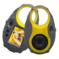 Ishare Kids Camera Cute Camera 12MP 4× Digital Zoom Digital Camera with Video, Mini Kids Camera with Photo Frame for Girls and Boys, (Yellow).
