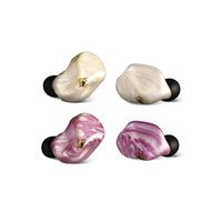 Linsoul Peacock Audio P1 Dynamic HiFi in-Ear Earphones, Custom Hand Made Earbuds for Audiophile DJ Musician with Detachable 2Pin 0.78mm Cable (17-18-UVUR)