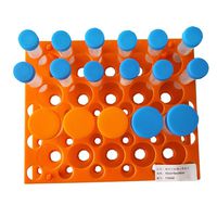 BIPEE Big Size Detachable Centrifuge Tube Racks for 10ml,15ml,50ml, 50-Well