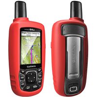 TUSITA Case for Garmin GPSMAP 62 62s 62st 62sc 62stc 64 64s 64st 64sc 64x 64sx 64csx - Silicone Protective Cover - Handheld GPS Navigator Accessories (Red)