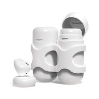 Wireless Earbuds - ASMOTIM Bluetooth V4.2 Earphones in-Ear Headset with Mic, Including Dual-Charging Box,Stereo,Noise Cancelling,Sweatproof for iPhone Android, Samsung,Huawei and More