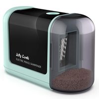 Electric Pencil Sharpener kids, Jelly Comb Battery Operated Automatic Pencil Sharpener for No.2 and Colored Pencils, Safety Design for Kids, Teachers, Classroom, Artist