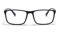 Blue Light Blocking Reading Glasses (Matte Black, 1.0)