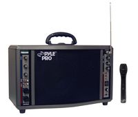 Pyle-Pro  PWMA3600 200-Watt Battery Powered PA System with Wireless Mic