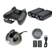 Charging Charge Dock Station + 2x Rechargeable Battery for XBOX ONE Controller
