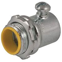Hubbell-Raco 2123 Steel Connector, Set Screw, Insulated, EMT Conduit, 3/4" (Pack of 25)