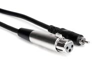 Hosa XRF-103 XLR3F to RCA Unbalanced Interconnect Cable, 3 Feet