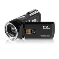 Camera Camcorder Digital Video Camera HD 1080P 12MP 2.7 TFT LCD Screen 8X Digital Zoom 270 Degrees Rotation Video Camera Camcorder for Sport/YouTube/Short Films Video Recording