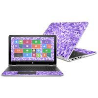 Mightyskins Skin Compatible with Hp Pavilion X360 15.6" (2016) - Stained Glass | Protective, Durable, and Unique Vinyl Decal Wrap Cover | Easy to Apply, Remove, and Change Styles | Made in The USA