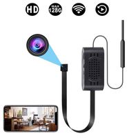 Spy Camera WiFi Hidden Cameras with Motion Detection, Mini Wireless Remote Live View with Free Phone App Full HD 1080P, Easy Setup Security Cam for Home, Nanny, Car, Office, Room, Indoor, Outdoor