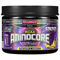 ALLMAX Nutrition Aminocore BCAAs, 100% Pure 45:30:25 Ratio, Pineapple Mango, 105g