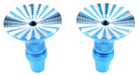 Apex RC Products Blue Futaba/Spektrum DX5i DX6 DX6i DX7S DX8 DX9 / Taranis X9D Umbrella Transmitter Gimbal Sticks Ends #1713