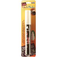 UCHIDA 483-C-0 Chisel Tip Bistro Chalk Marker, White