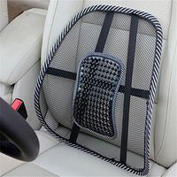 maxgoods Back Car Seat Chair Massage Lumbar Support Mesh Ventilate Cushion Pad