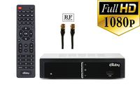 eXuby Digital Converter Box for TV with RF/Coaxial Cable for Recording and Viewing Full HD Digital Channels (Instant or Scheduled Recording, 1080P HDTV, HDMI Output, 7 Day Program Guide)