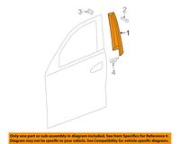 MERCEDES-BENZ 1666900187 GENUINE OEM APPLIQUE