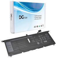 DGTECH Compatible DXGH8 Laptop Battery Replacement for XPS 13 9370 XPS 13 2018 Series (7.6V 52Wh)