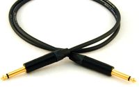 Conquest Sound SNI 15 Super Hi Definition 15-Foot Guitar/Instrument Cable - Neutrik NP2X-B Black and Gold Plugs
