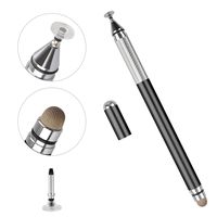 EEEKit Capacitive Stylus Pen, Silicon Disc and Fiber Tip 2 in 1 Series, Fine Point Stylus Tip, High Sensitivity Precision, Universal for ipad, iPhone and Kindle Other Touch Screens (Rose Gold)