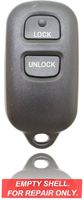 NEW Keyless Entry Remote Key Fob CASE ONLY REPAIR KIT For a 2001 Toyota Corolla