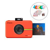 Polaroid SNAP Touch 2.0 - 13MP Portable Instant Print Digital Photo Camera w/Built-In Touchscreen Display, Red