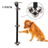 Dog Doorbells Premium Quality Training Potty Great Dog Bells Adjustable Door Bell Dog Bells for Potty Training Your Puppy the Easy Way - Premium Quality - 7 Extra Large Loud 1.5 DoorBells by papikin