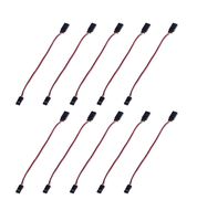 Karcy 10Pcs 3-Pin Servo Extension Lead Wire Cable Cord for Control Board Remote Control Part Female to Male 150mm