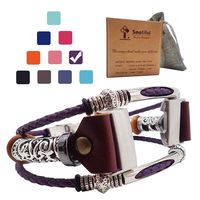 Smatiful Charge 3 Prong Bands, Adjustable Replacement Sport Strap for Fitbit Charge 3 HR, Purple