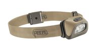 PETZL - TACTIKKA + Headlamp, 250 lumens, Ultra-Compact Headlamp, Desert
