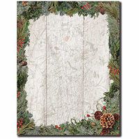 Holiday Wreath Letterhead Laser & Inkjet Printer Paper, 25pk