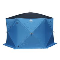 Nordic Legend 6 Sided Portable Ice Fishing Shelter with 2 Big Doors-Diamond Door Guard System