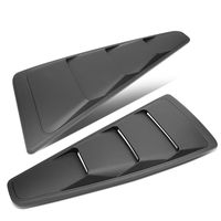 DNA MOTORING ZTL-Y-0004 Quarter Side Window Louver (05-14 Ford Mustang Coupe)
