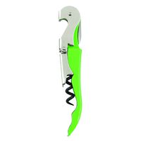 Truetap Lime Green Double Hinged Waiter's Corkscrew by True