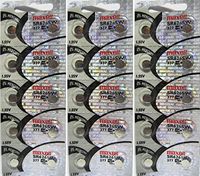 Genuine Maxell 377 SR626SW 1.55v Cell Button Battery x 30