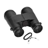 uxcell Toy Binoculars 6X35 Compact Foldable Binoculars Black with Neck Strap for Bird Watching Hiking Camping