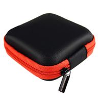 HP95(TM) Earphone Case,Portable Headphone Mini Hard Storage Case Bag (Red)